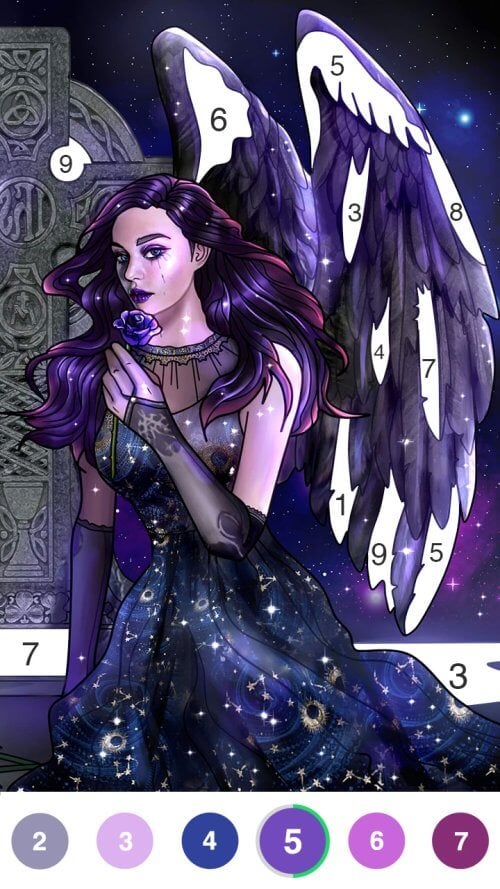 Tap Color: Color by number screenshot 2