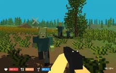 Pixel Wars Z:Gun Day & Night screenshot 2