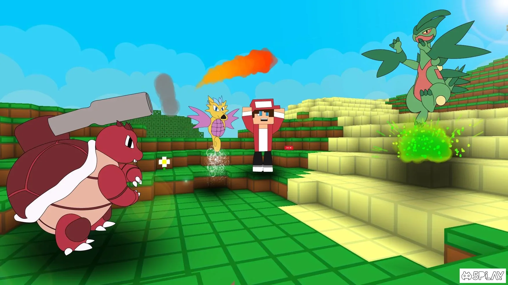 Pixelmon Craft Go: Trainer Battle