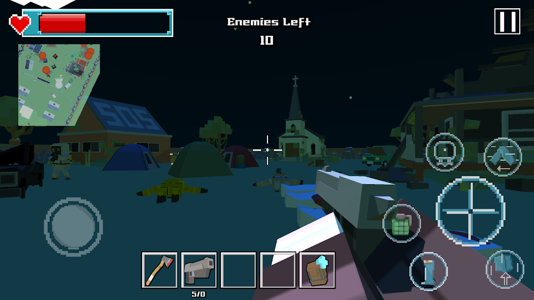 Sniper Shooter Blocky Hitman screenshot 4