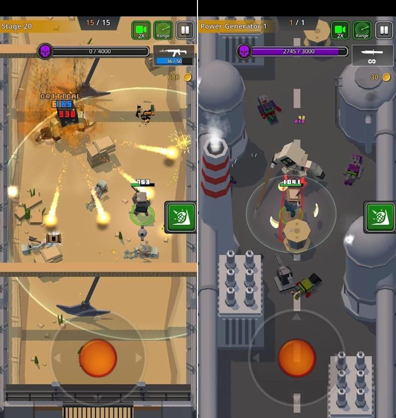 Pixel Z Legend : Gun commando screenshot 2