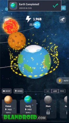 Idle Galaxy [HACK: diamond] 1.1.9 screenshot 2