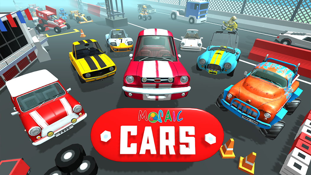 Animated Puzzles Cars screenshot 1