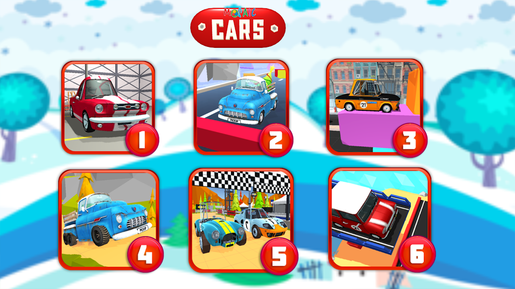Animated Puzzles Cars screenshot 2