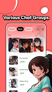 Download aMurmur - Voice chat room App screenshot 1