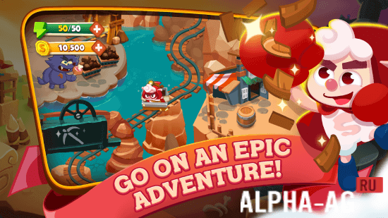 Sheepong: Match-3 Adventure screenshot 2