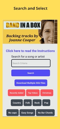 Band-in-a-Box SGU Files Screenshot 1