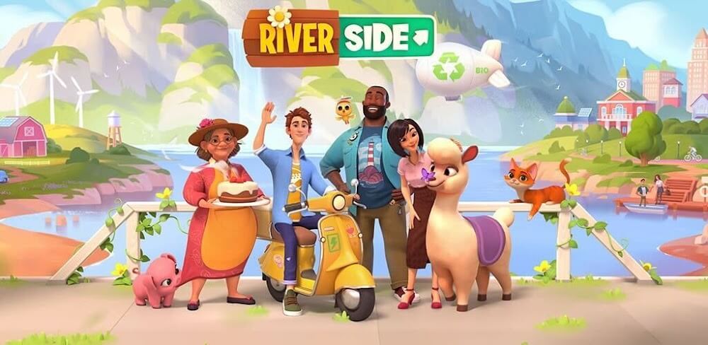 Riverside: Farm Village screenshot 1