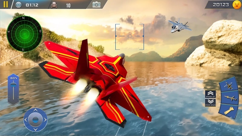 Fighter Jet Warfare Air Combat screenshot 5