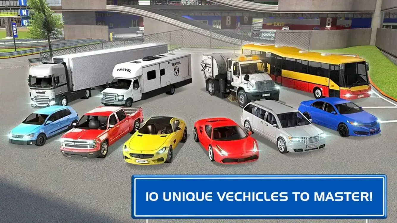 Multi Level 7 Car Parking Sim screenshot 1