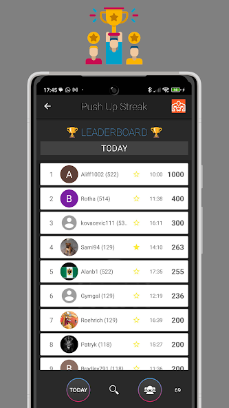 Push Up Streak screenshot 3