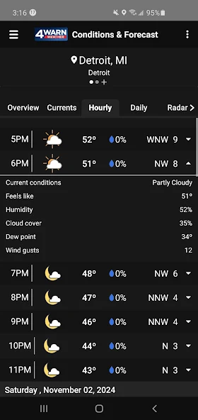 4Warn Weather screenshot 4