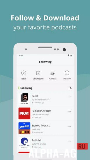 Podbean Podcast Player App screenshot 3