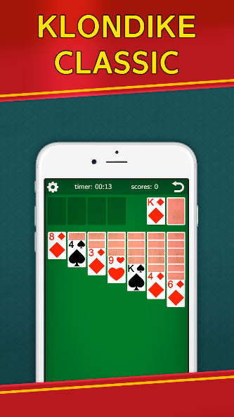 Solitaire Klondike screenshot 1