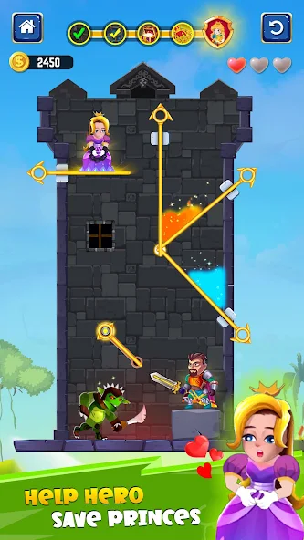 Hero Rescue Game screenshot 4