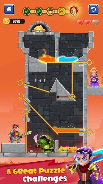 Hero Rescue Game screenshot 5
