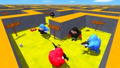 Ugandan Chungus and Knuckles Battle Royale Online screenshot 4
