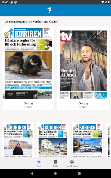 E-tidning Kuriren screenshot 3
