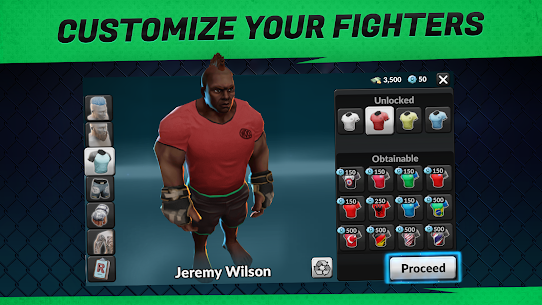 MMA Manager MOD screenshot 2