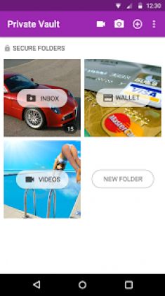 Hide Pictures & Videos screenshot 2
