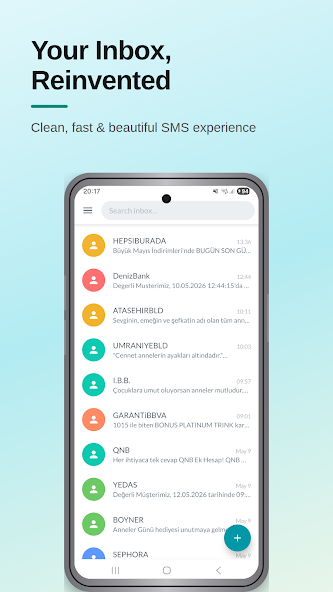 Messages screenshot 1