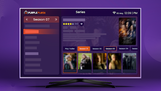 Purple Easy Player screenshot 4