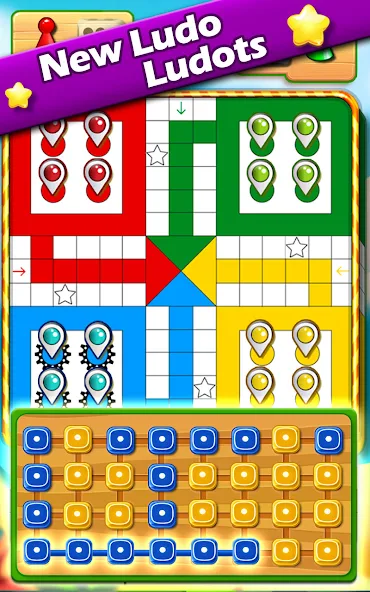 Ludo Winner main menu view