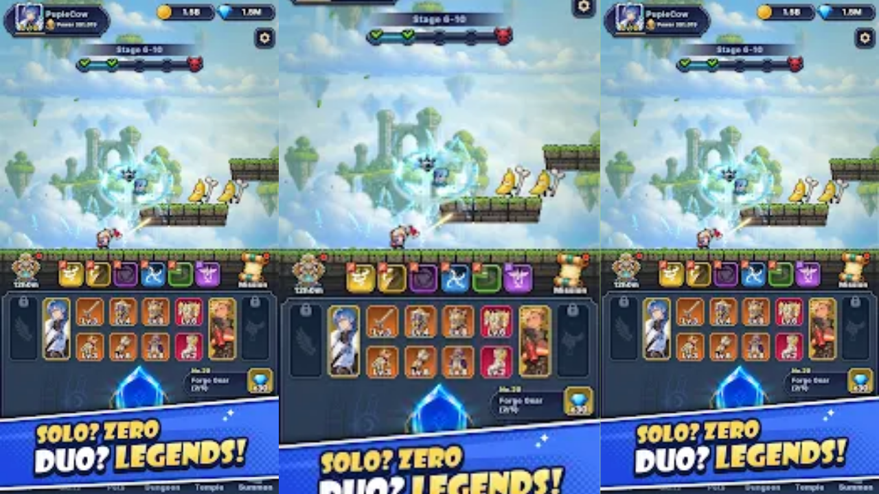 Pixel Duo Legends: Idle RPG