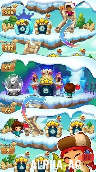Monster Busters: Ice Slide screenshot 2