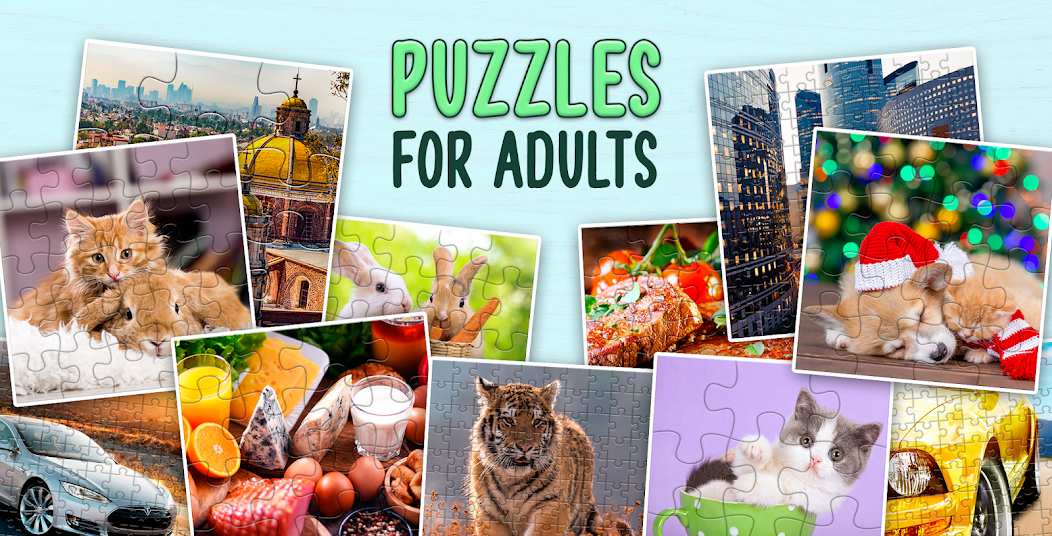 Puzzles without Internet screenshot 1