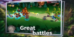 Leprica PRO Castles Races: Humans, Ancients, Nagas gameplay screenshot 3