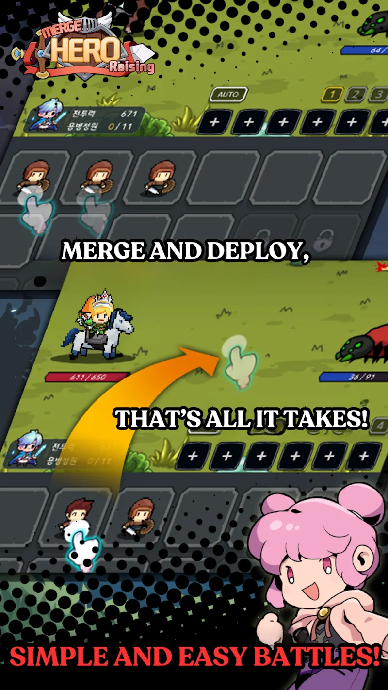 Merge Hero: Raising screenshot 5
