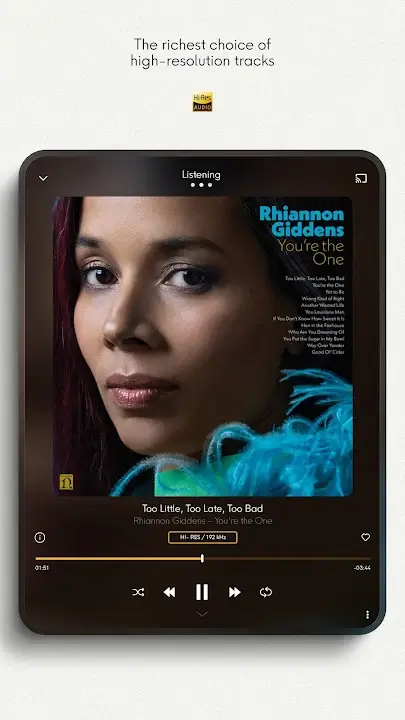 Qobuz screenshot 1
