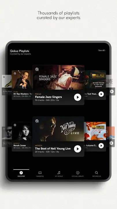 Qobuz screenshot 2