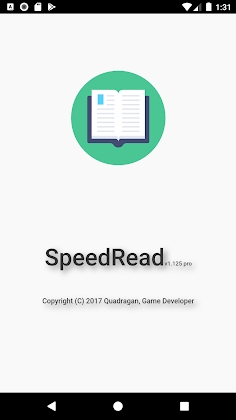 SpeedRead, Spritz Reading Pro screenshot 1