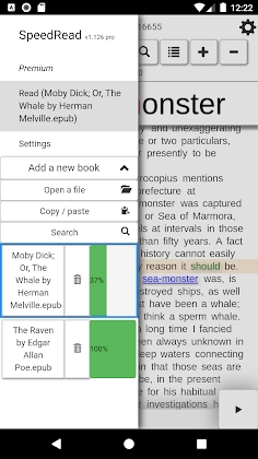 SpeedRead, Spritz Reading Pro screenshot 2