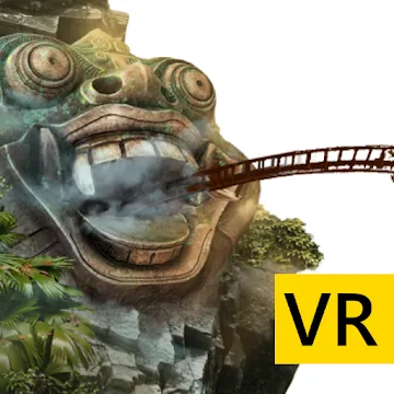 VR Temple Roller Coaster for Cardboard VR screenshot 1
