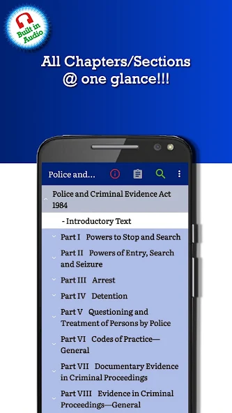Police and Criminal Evidence Act 1984 screenshot 1