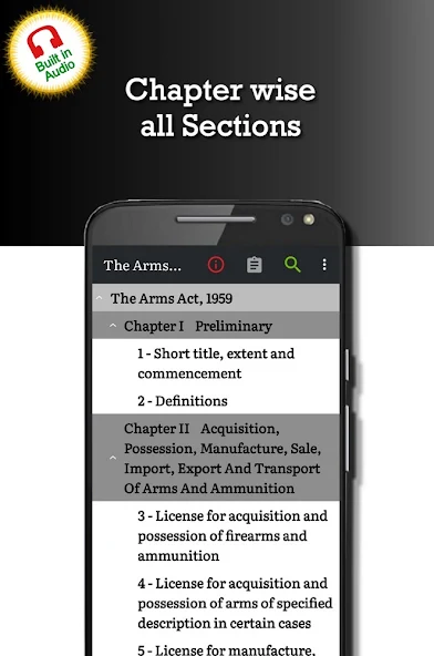 The Arms Act 1959 screenshot 2