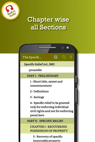 The Specific Relief Act 1963 screenshot 2