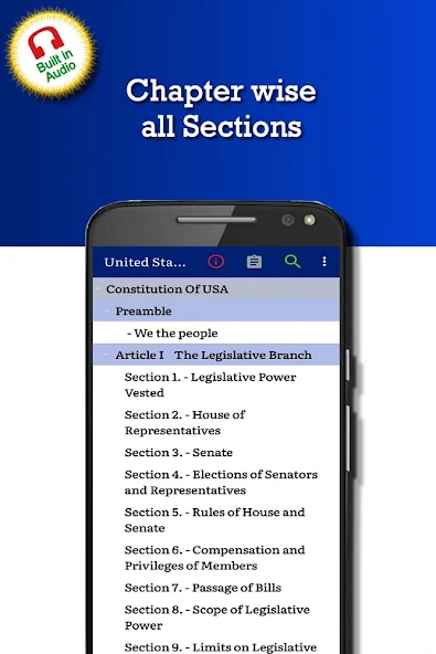 United States Constitution screenshot 2