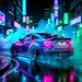 Neon City Racing: Drag & Drift screenshot 1