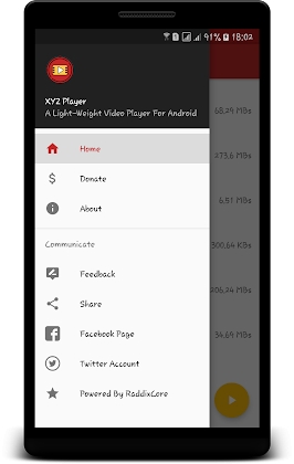 XYZ Player 1.8 screenshot 2