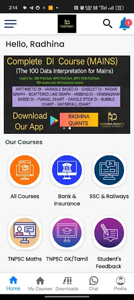 Radhina Quants screenshot 2