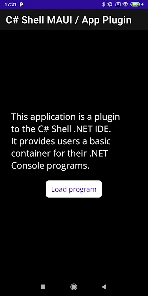 C# Shell MAUI / App Plugin screenshot 1