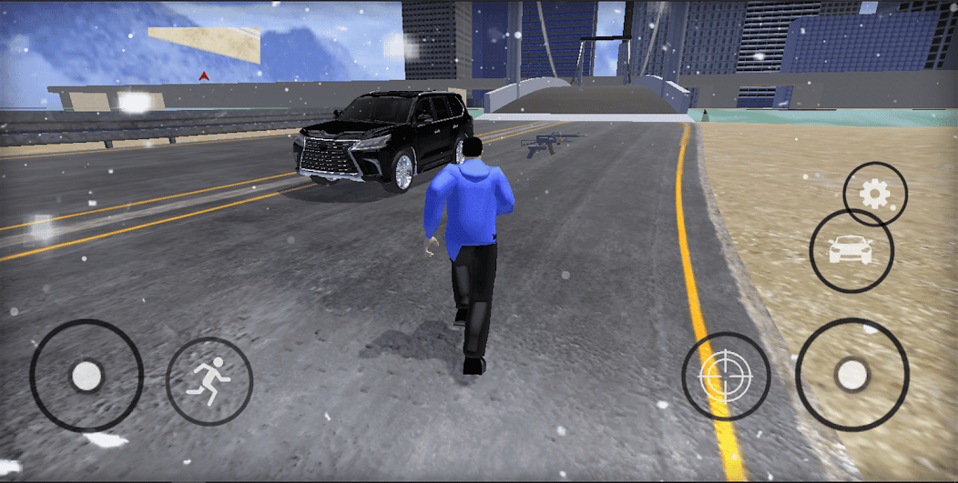 Toyota LX Car Driver Game
