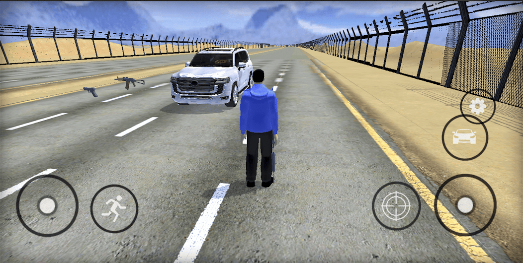 Toyota LX Car Driver Game screenshot 3