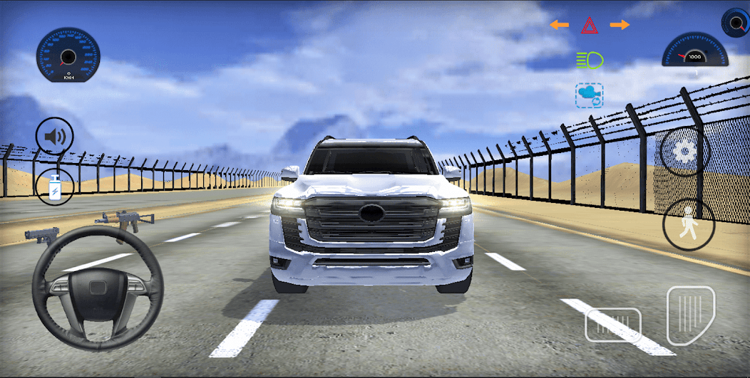 Toyota LX Car Driver Game screenshot 4
