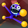Rainbow Stretch Blue Monster screenshot 1