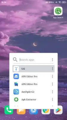 App Search screenshot 2
